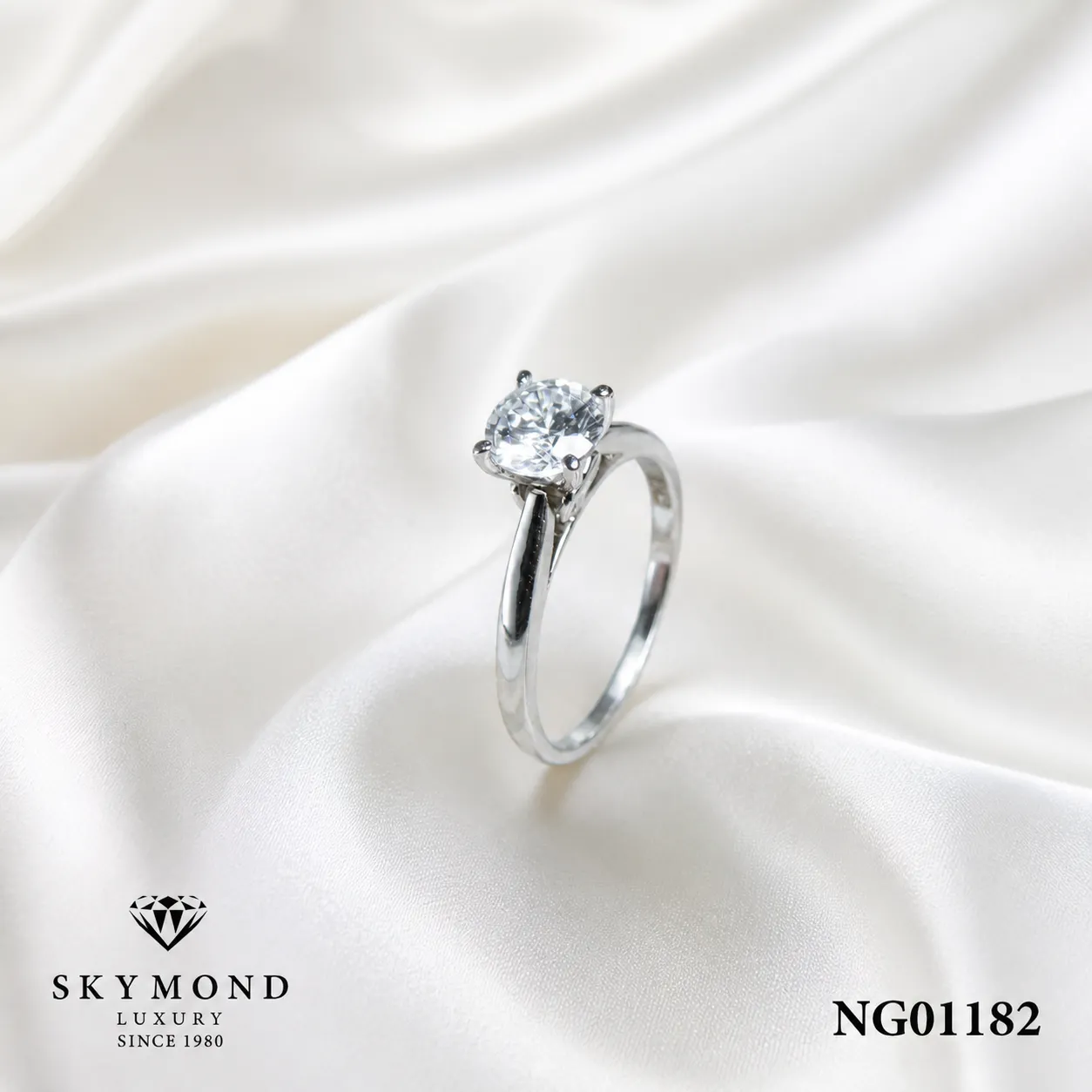mẫu nhẫn cầu hôn skymond