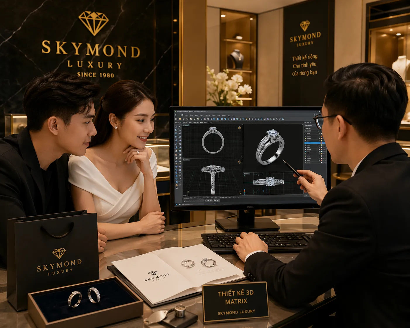 Đừng để tuổi thanh xuân trôi qua mà chưa một lần sở hữu nhẫn nữ thiết kế mang dấu ấn của riêng mình